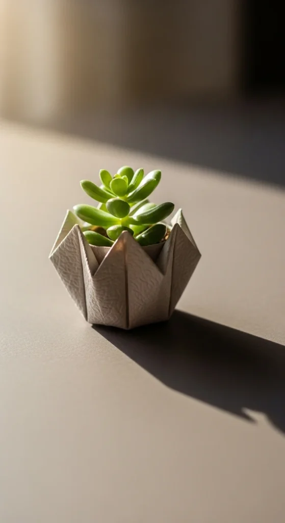 Origami Plant Pots