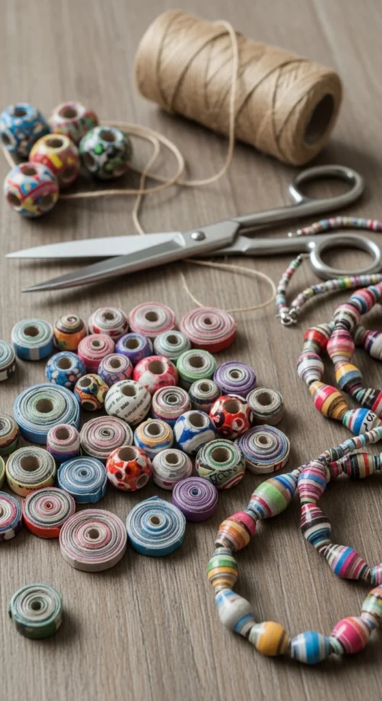 Paper Beads for Jewelry