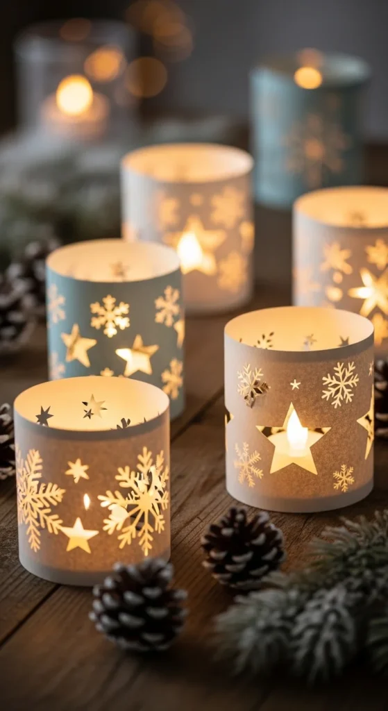 Paper Candle Holders