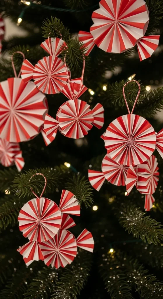 Paper Candy Ornaments