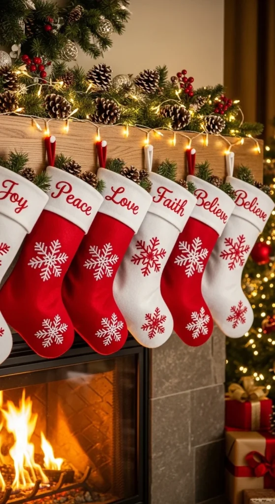 Paper Christmas Stockings