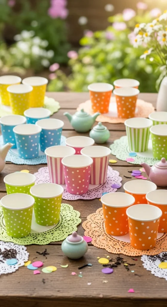 Paper Cups and Holders