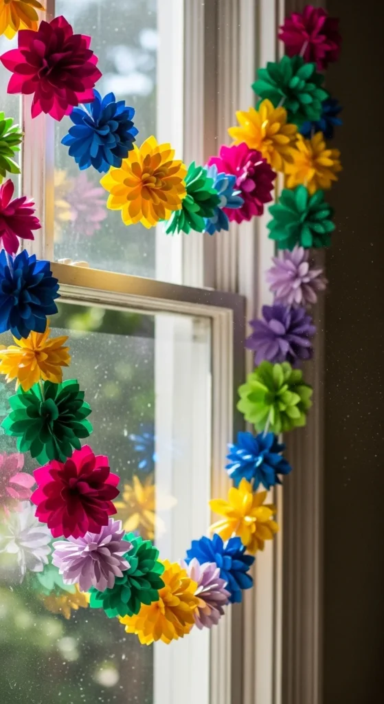 Paper Flower Garlands