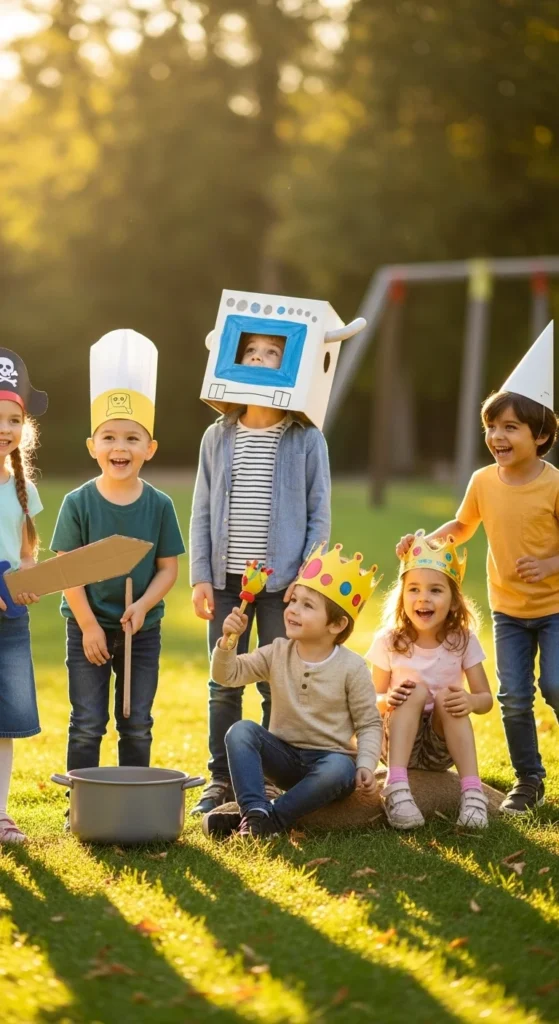 Paper Hats for Role Play