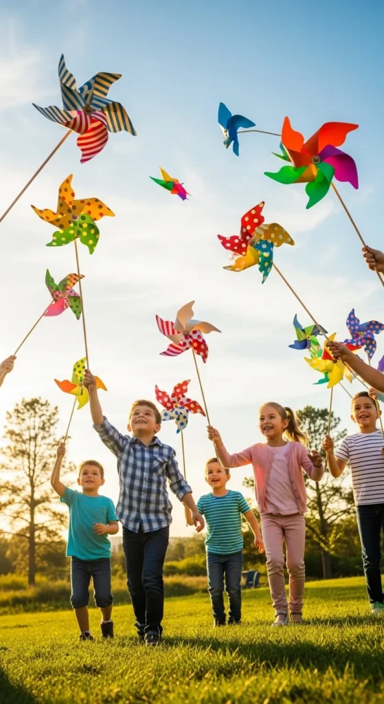 Paper Pinwheels