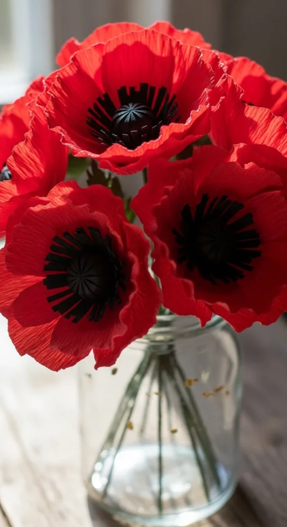 Paper Poppies