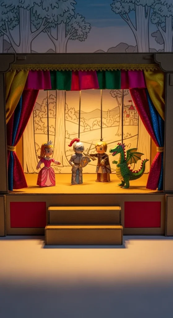 Paper Puppetry Stage