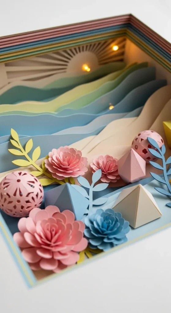 Paper Shadow Boxes