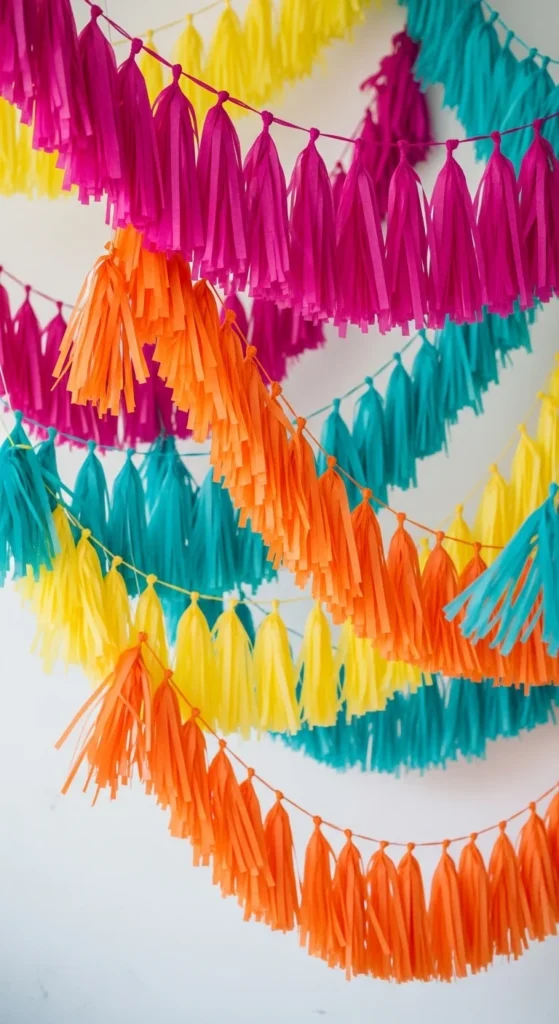 Paper Tassel Garland