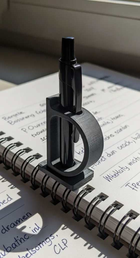 Pen Clip for Notebook