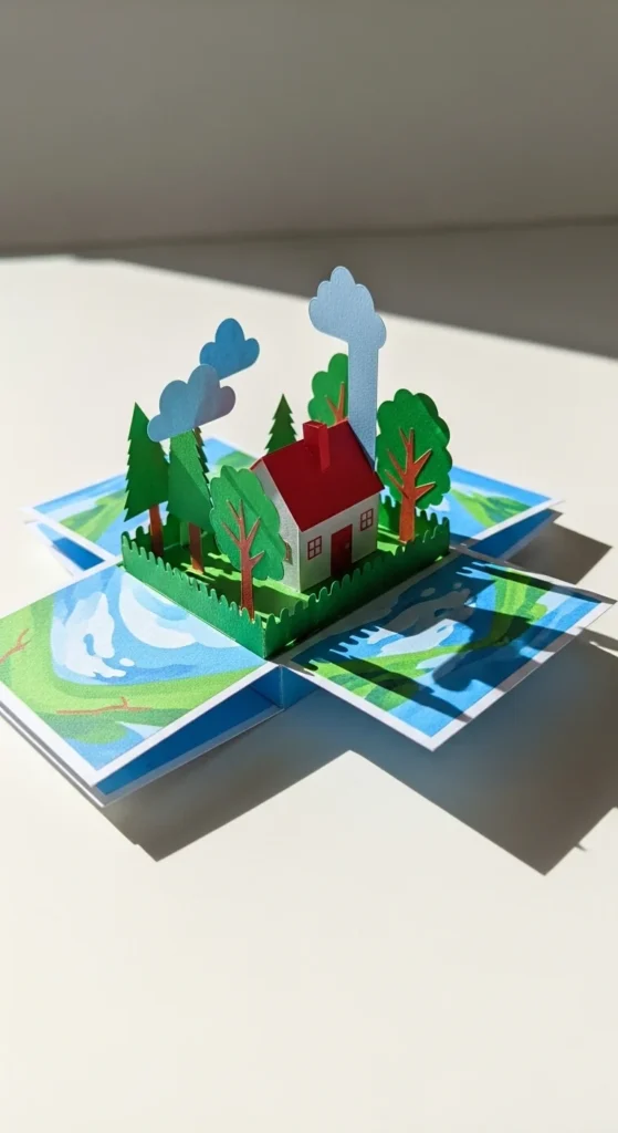 Pop-Up Paper Scenes