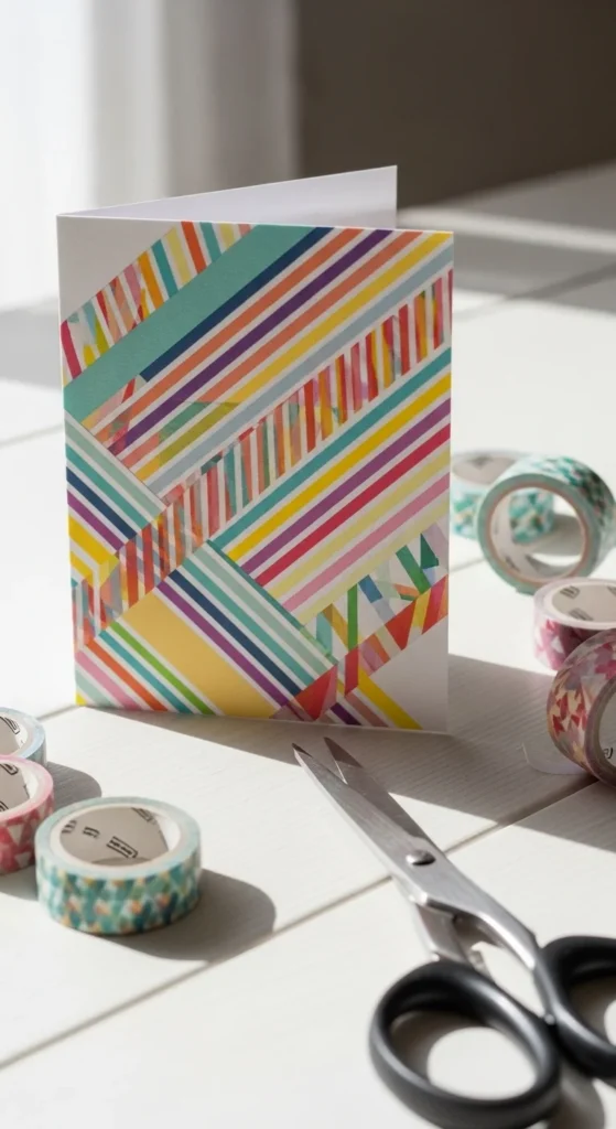 Washi Tape Fun Card