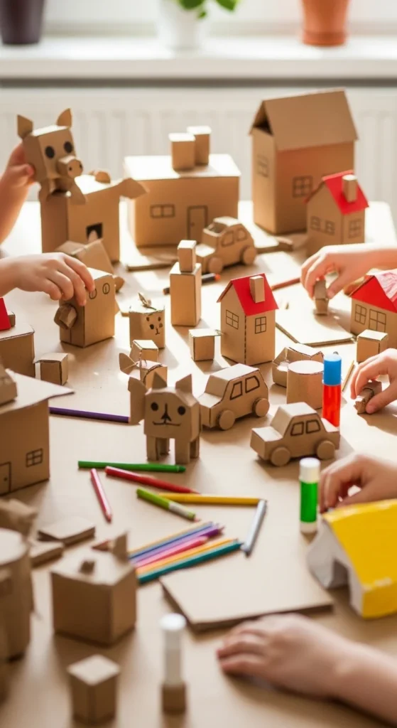 cardboard crafts for kids