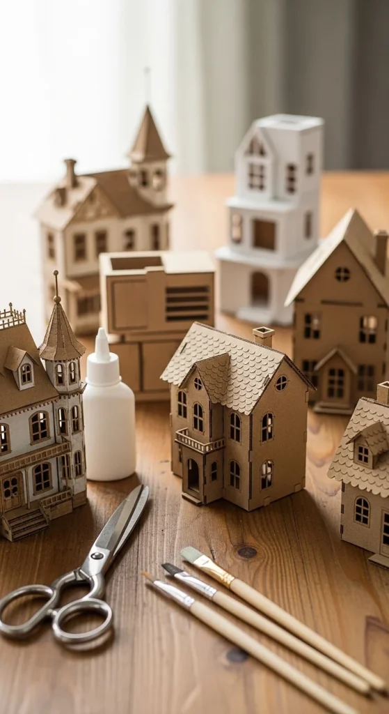 cardboard house crafts