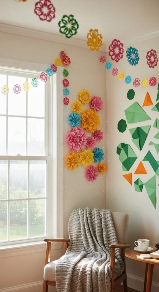 paper wall decor crafts