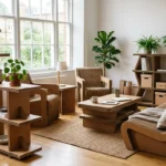 24 Unique Cardboard Furniture Crafts for Clever Budget Makeovers