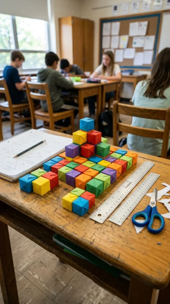 3D Paper Cube Models