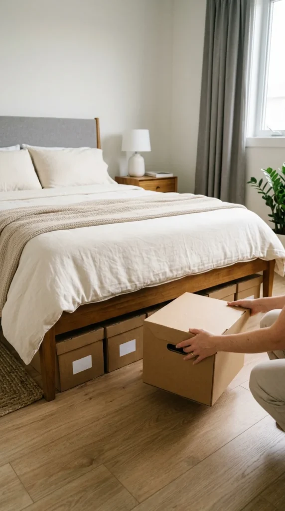 Bed Under-Storage Boxes