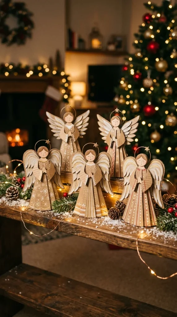 Cardboard Angel Figures