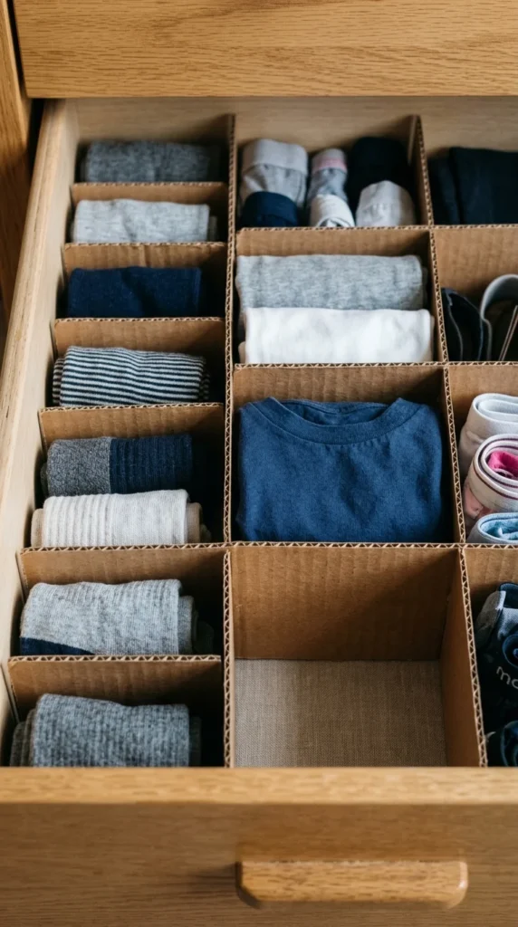 Cardboard Drawer Dividers Unit