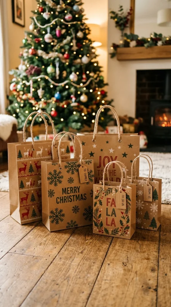 Cardboard Gift Bag Holders