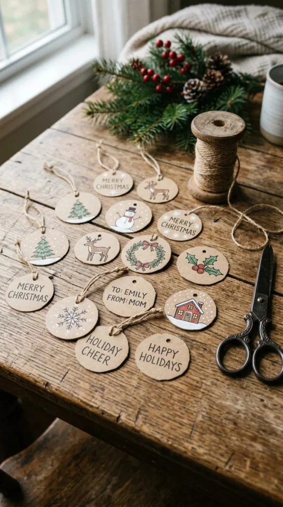 Cardboard Gift Tags