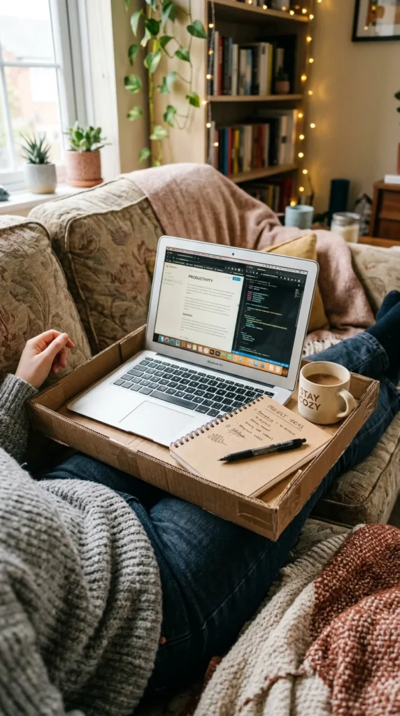 Cardboard Laptop Desk Tray