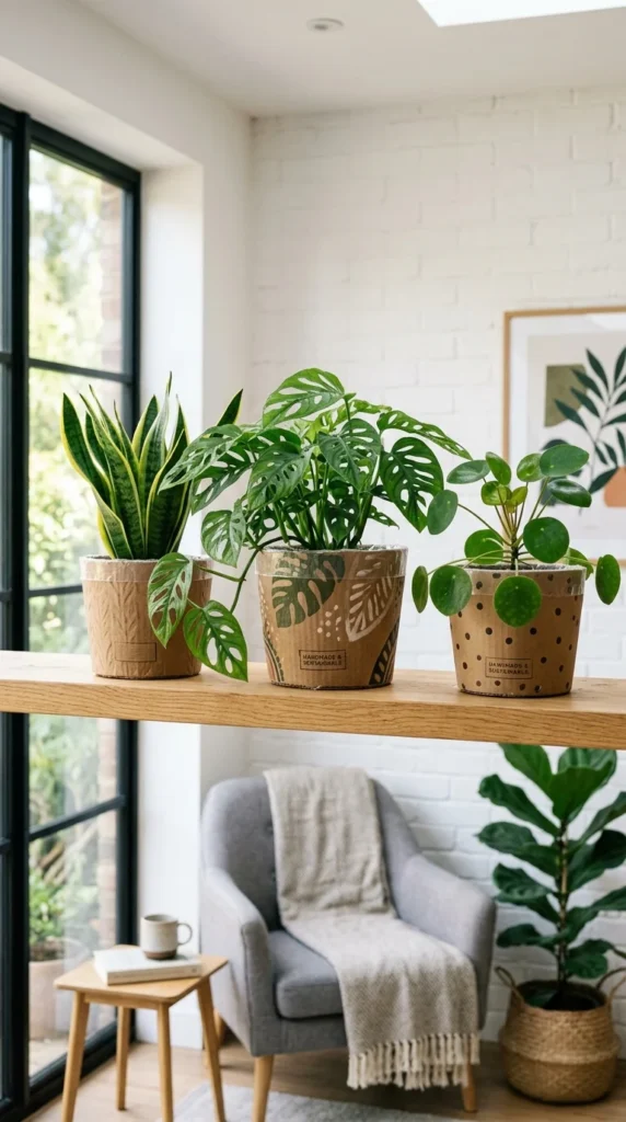 Cardboard Plant Pots