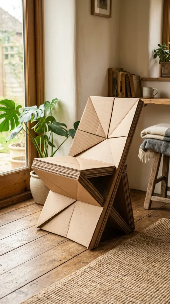 Foldable Cardboard Chair