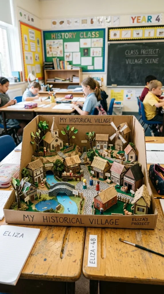 Historical Diorama Scene