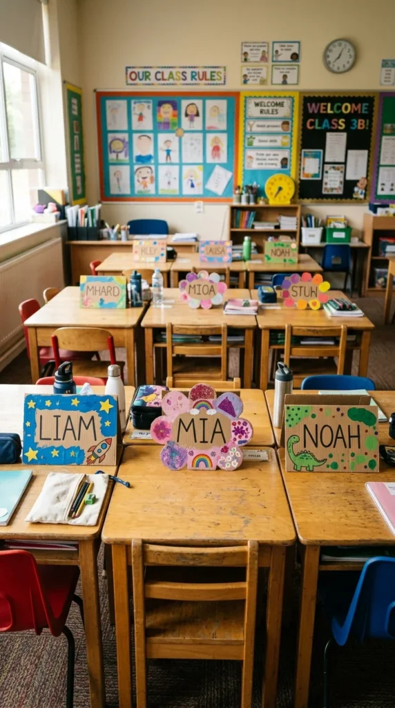 Name Plate Desk Tags