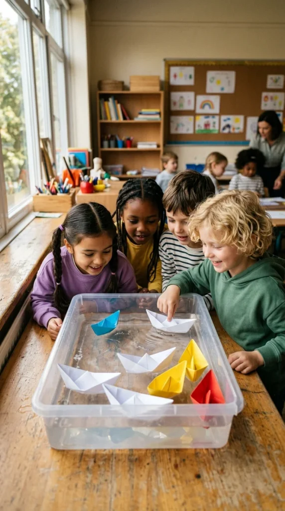 Paper Boats That Float