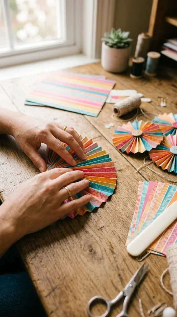 Paper Fans & Rosettes