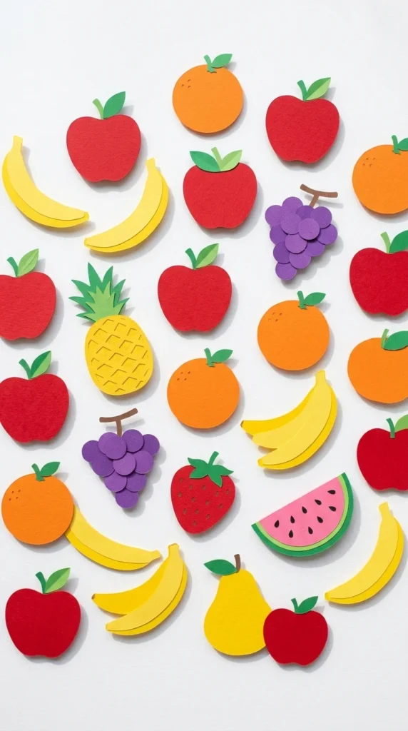 Paper Fruit Cutouts