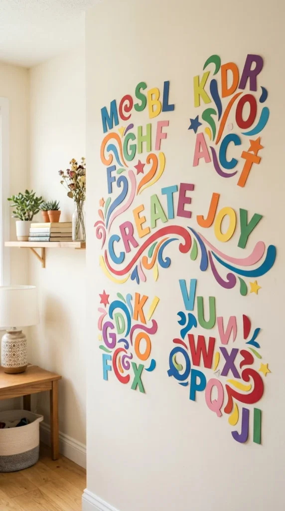 Paper Letter Wall Art