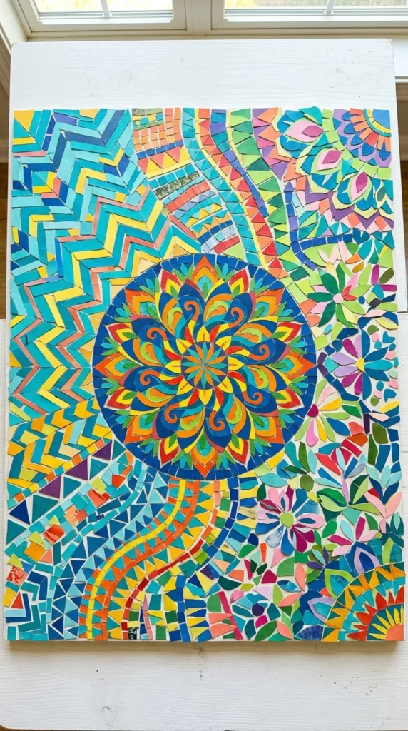Paper Mosaic Patterns