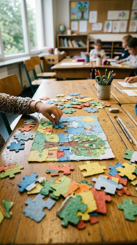 Paper Puzzle Boards