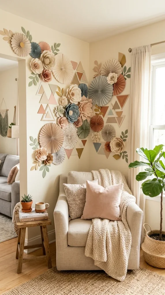 Styling Your Paper Wall Decor Like a Pro